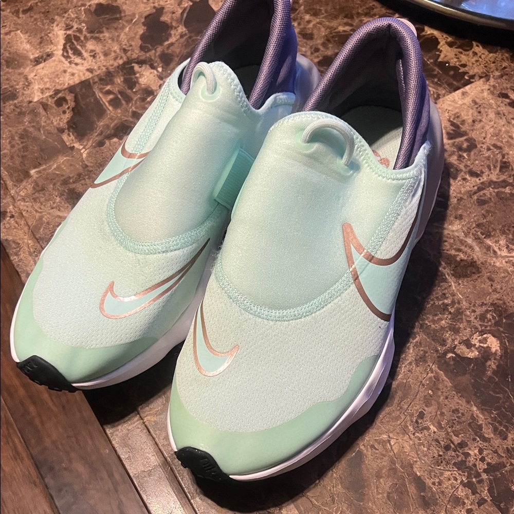 Nike Mint and Purple Women's Shoes